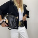 capospalla con bottone manica 3/4 botton